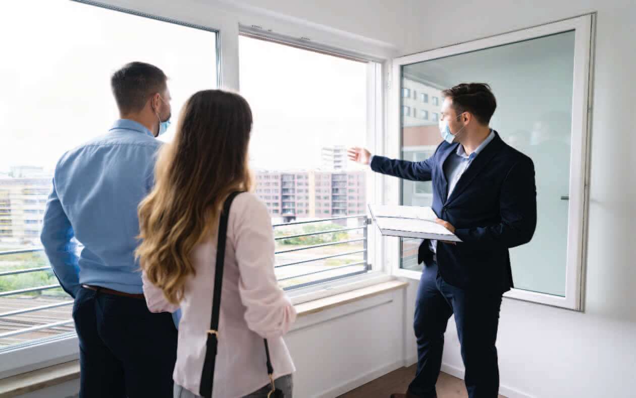 Agente inmobiliario asistencia