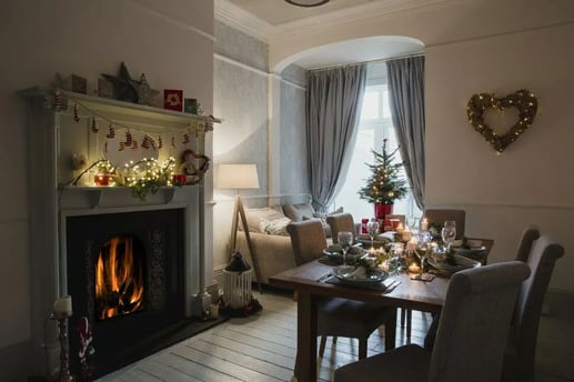 Comedor navideño
