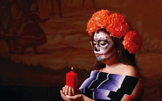 Catrina del día de Muertos