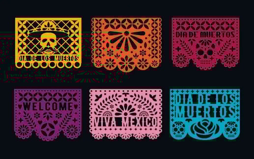 Decoración día de muertos