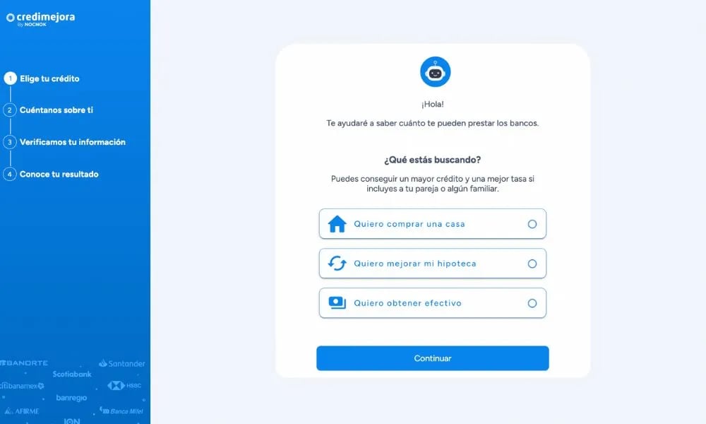 solicitar crédito hipotecario online