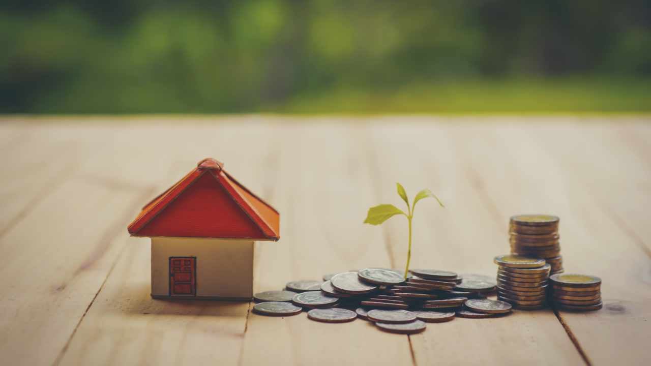Monedas con una casa