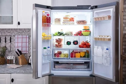 Refrigerador de una cocina