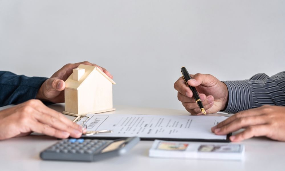 Firma de crédito hipotecario para comprar terreno