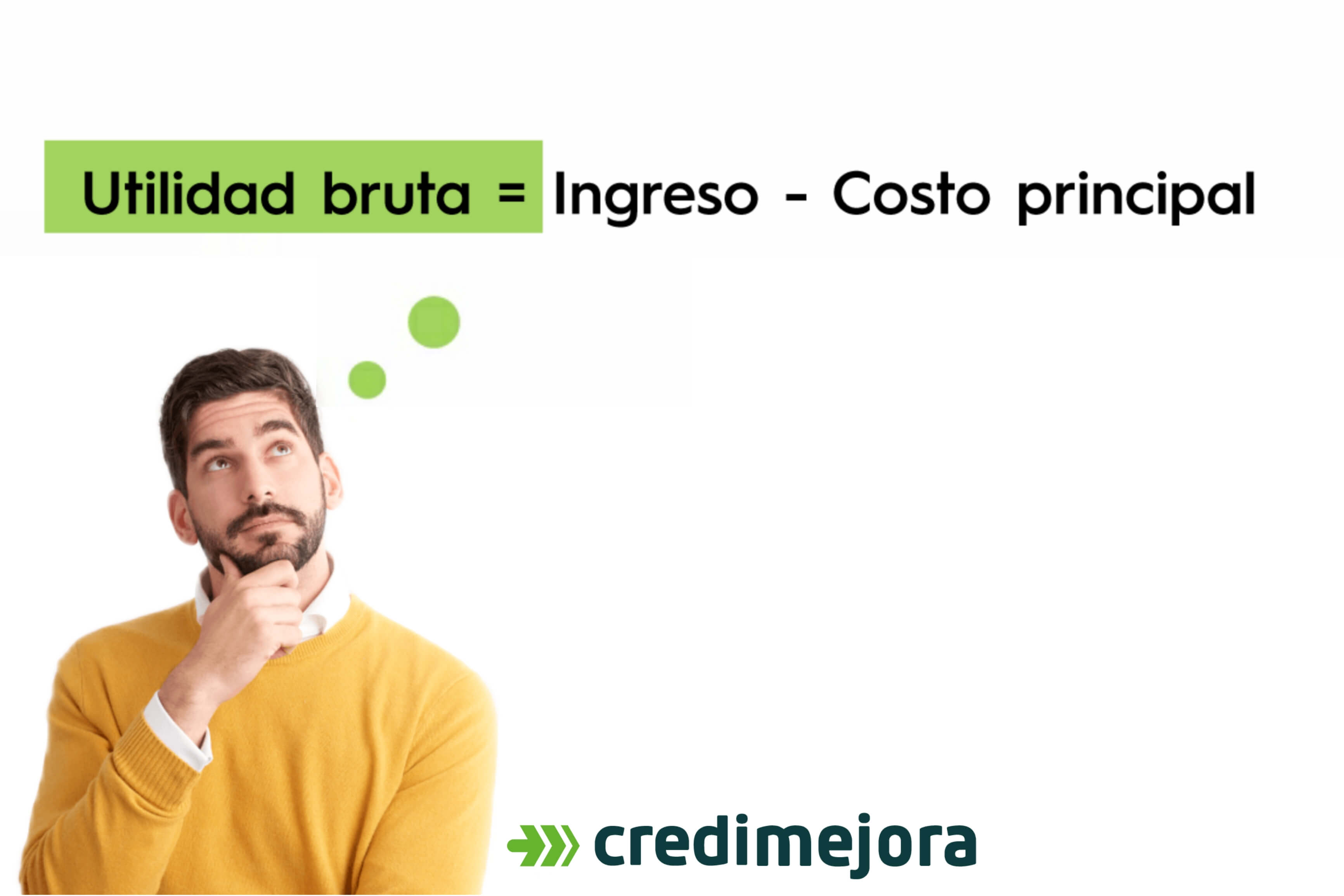 Utilidad bruta fórmula