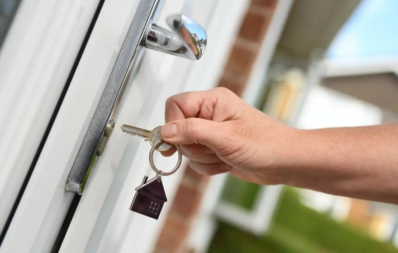 Llave de una puerta adquirida con Afirme