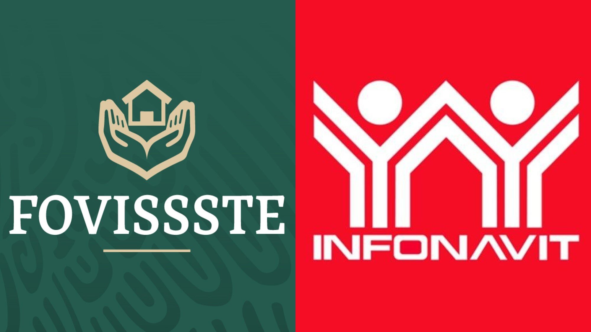 Logotipos de INFONAVIT y FOVISSSTE